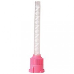 Dental Impression Mixing Tips for Medium Body (5.4mm, Pink) - 48 pcs